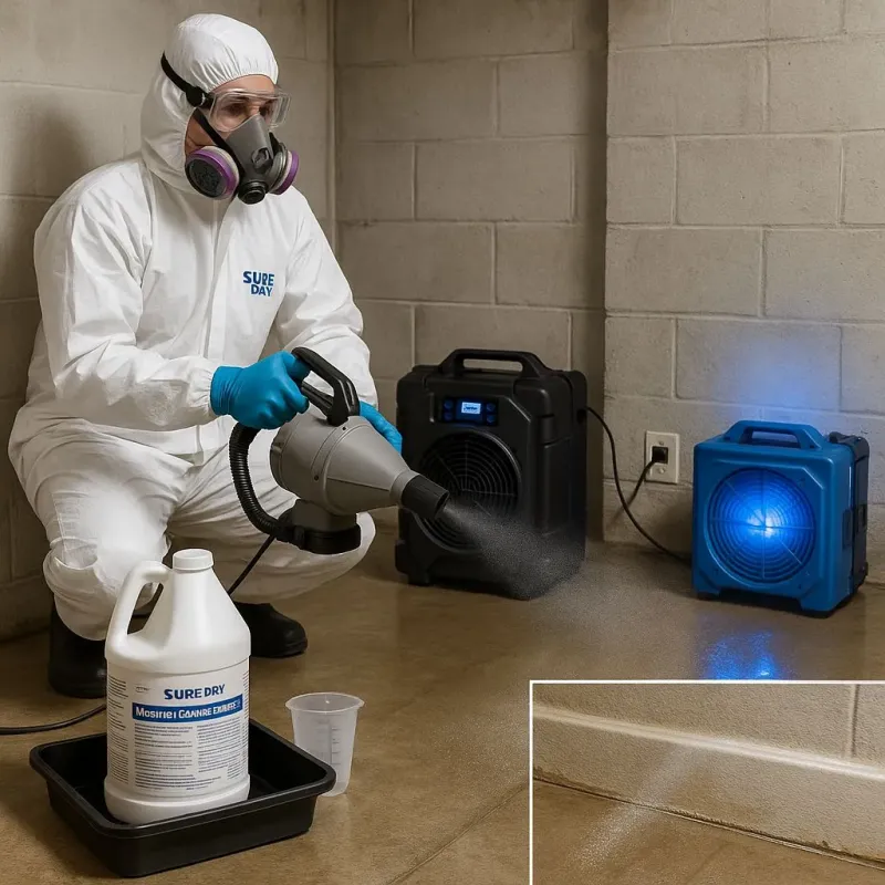 Sanitization and Odor Removal process in Freeport, PA