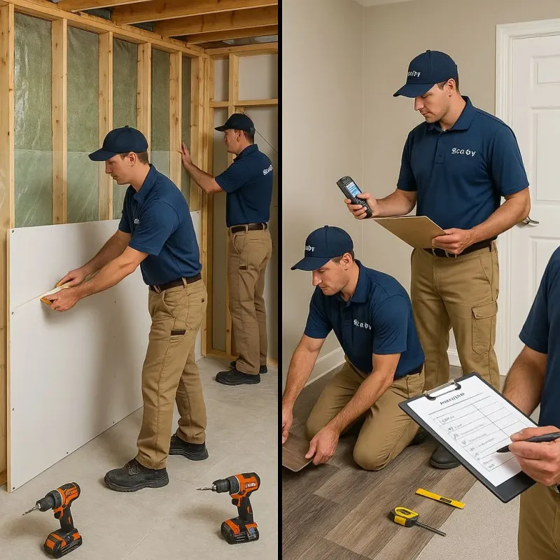 Repairs and Reconstruction process in Freeport, PA