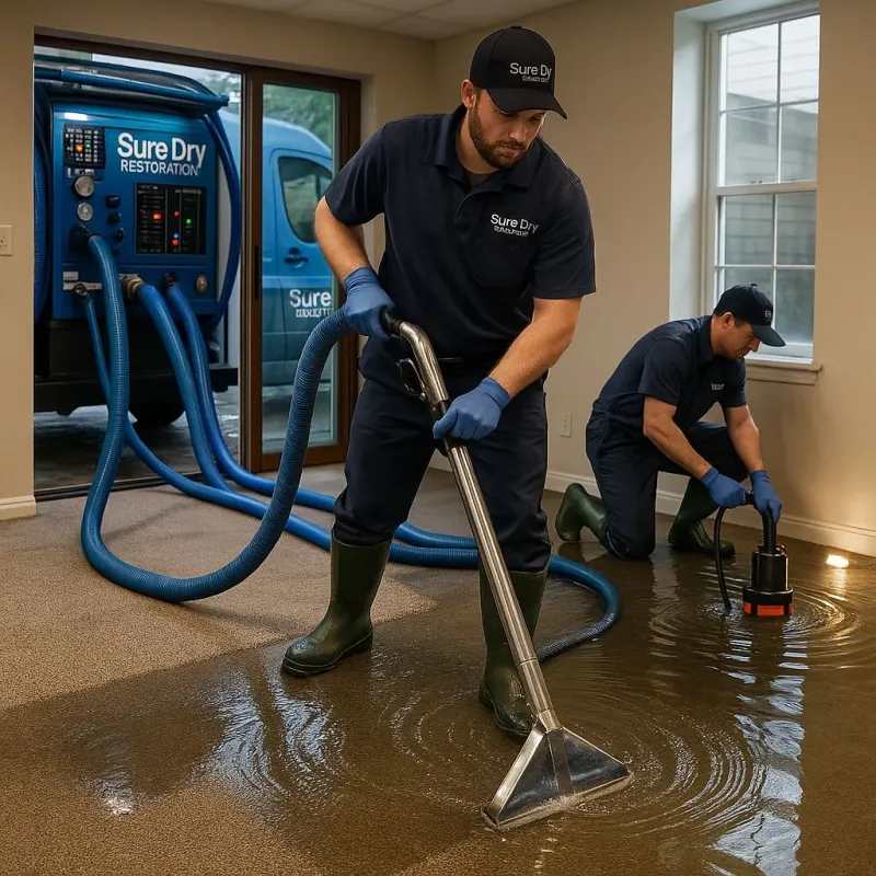 Water Extraction and Removal process in Freeport, PA